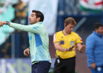 Abel Ferreira elogia desempenho do Palmeiras (Crédito: Crédito: Flickr - Cesar Greco/Palmeiras)