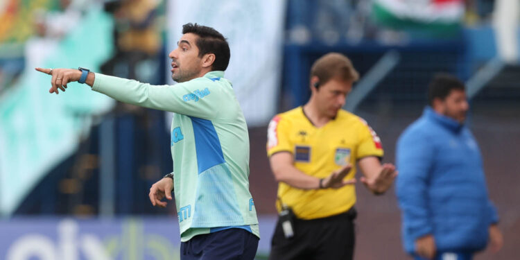 Abel Ferreira elogia desempenho do Palmeiras (Crédito: Crédito: Flickr - Cesar Greco/Palmeiras)