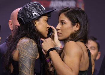 UFC 277 está chegando e Amanda Nunes quer vencer Julianna Peña para recuperar o seu cinturão (Crédito: GettyImages)