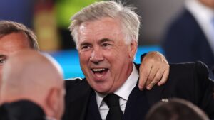 Carlo Ancelotti abriu o jogo sobre o "Bola de Ouro" que o Real Madrid pode ter nesta temporada de 2022 (Crédito: GettyImages)