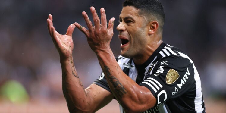 Hulk desabafou sobre o empate do Atlético-MG contra o Palmeiras pela Libertadores (Crédito: GettyImages)