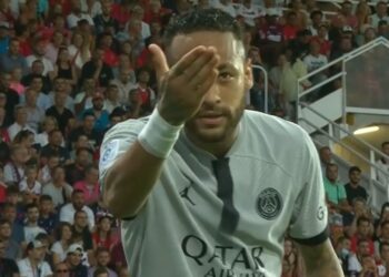 PSG contou com show de Neymar (Crédito: Transmissão ESPN - 06/08/22)