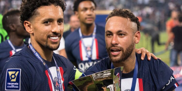 Neymar está com moral no PSG (Crédito: GettyImages)