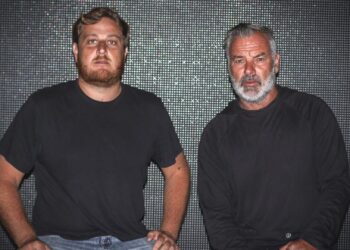 Rafael Alcici e André Barros, pai de Pedro Barros (Crédito: Divulgação)