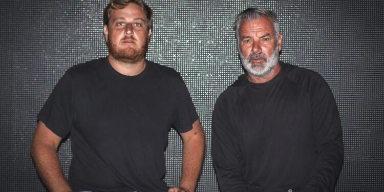 Rafael Alcici e André Barros, pai de Pedro Barros (Crédito: Divulgação)