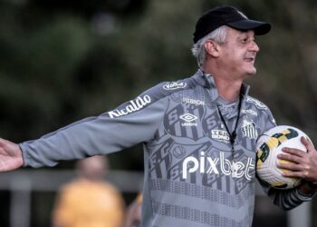 O Santos vai ter um reforço importante para o confronto diante do São Paulo no Brasileirão (Crédito: Ivan Storti/Santos FC)