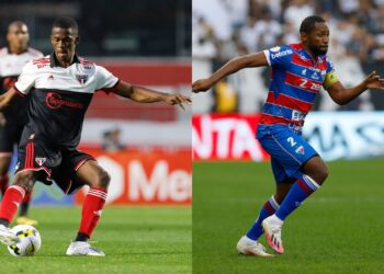 São Paulo e Fortaleza se enfrentam pelo Brasileirão (Crédito: Getty Images)