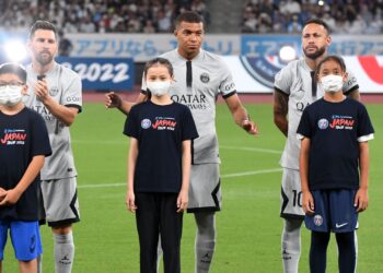 Neymar e Mbappé estão com moral com Galtier após toda a polêmica que ambos se envolveram na última semana do PSG (Crédito: GettyImages)