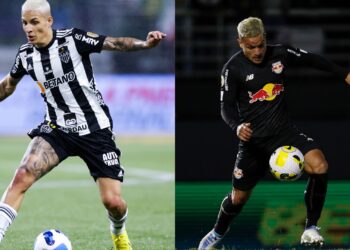 Atlético-MG e Bragantino se enfrentam pelo Brasileirão (Crédito: Getty Images)