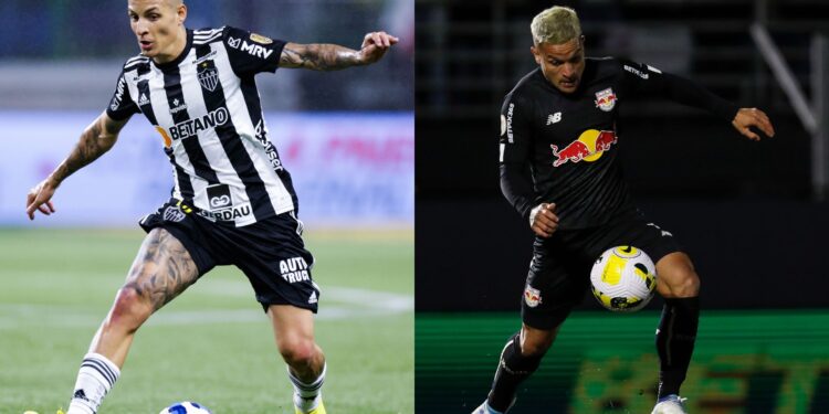 Atlético-MG e Bragantino se enfrentam pelo Brasileirão (Crédito: Getty Images)