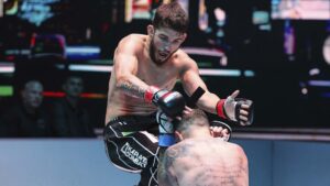 Brasileiro Bruno Souza está de olho no cinturão (Crédito: Karate Combat)