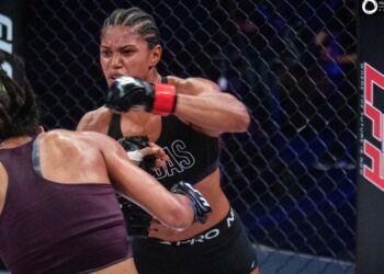 Gabi Hermógenes busca o título do LFA (Crédito: Marcell Fagundes/LFA Brasil)