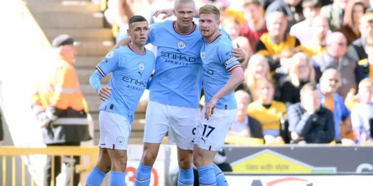 Manchester City atropelou na rodada deste fim de semana (Crédito: GettyImages)