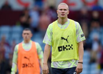 Haaland negou o Real Madrid para defender as cores do Manchester City nesta temporada de 2022/23 (Crédito: GettyImages)
