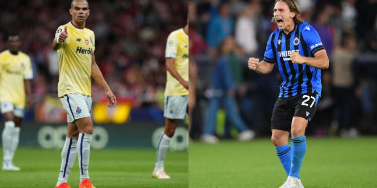 Porto e Club Brugge se enfrentam pela Champions League (Crédito: Getty Images)
