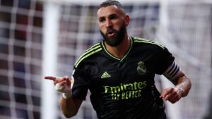 Benzema, do Real Madrid (Crédito: Getty Images)