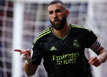 Benzema, do Real Madrid (Crédito: Getty Images)