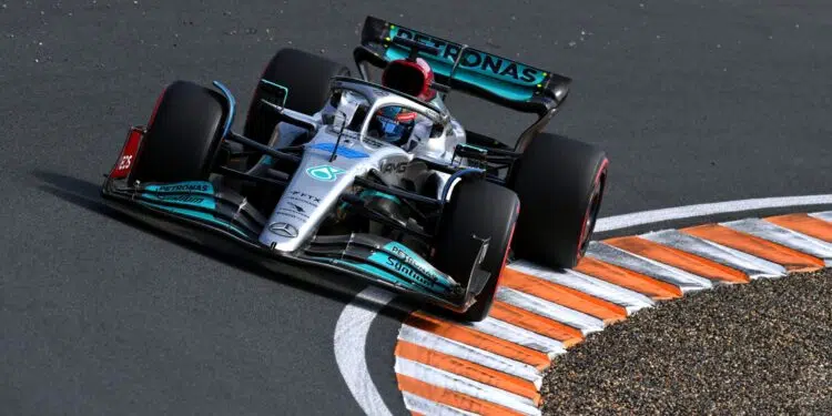 George Russell lidera o primeiro treino livre do GP da Holanda (Crédito: GettyImages)