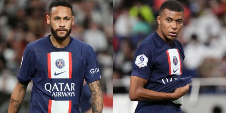Neymar e Mbappé se tornaram alvo da imprensa francesa após atritos no PSG (Crédito: GettyImages)