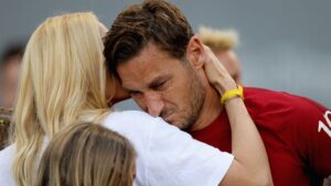 Totti desabafa sobre ex-esposa: “Não fui o primeiro a trair” (Crédito: GettyImages)