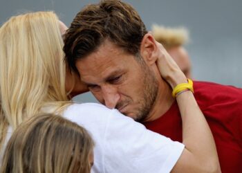 Totti desabafa sobre ex-esposa: “Não fui o primeiro a trair” (Crédito: GettyImages)