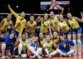 Brasil triunfa no Mundial de Vôlei (Crédito: Fotos Públicas)