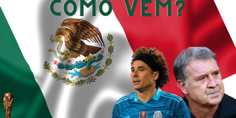 México conta com Ochoa para mais uma Copa do Mundo (Crédito: Getty Images / Arte - SportBuzz)