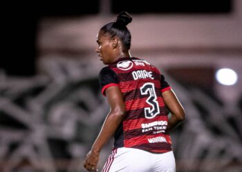 Daiane é zagueira do Flamengo (Crédito: Adriano Fontes)