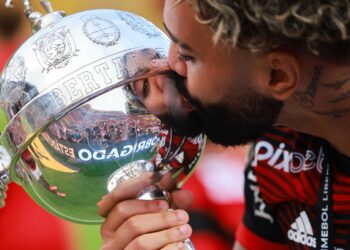 Gabigol celebra mais um gol decisivo pelo Flamengo: “Sempre especial” (Crédito: GettyImages)