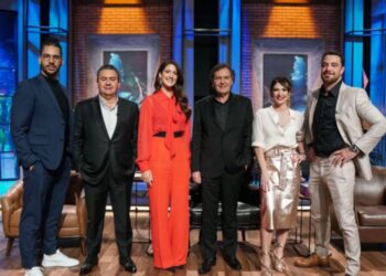 Joel Jota [à esquerda] estará no Shark Tank Brasil (Crédito: Guido Ferreiras / Divulgação / Sony Channel)