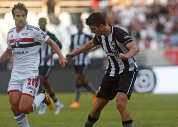 Último confronto entre São Paulo e Botafogo, no Nilton Santos (Crédito: Vitor Silva / Flickr Botafogo)