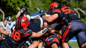 A Liga Brasileira de Futebol Americano conhecerá o primeiro finalista (Crédito: Divulgação)