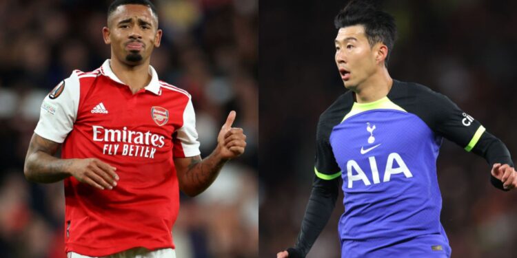 Arsenal e Tottenham entram em ação na Premier League (Crédito: GettyImages)