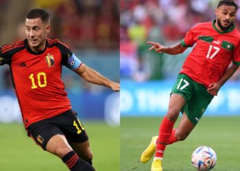 Bélgica x Marrocos é um dos confrontos da Copa do Mundo 2022 (Crédito: Getty Images)