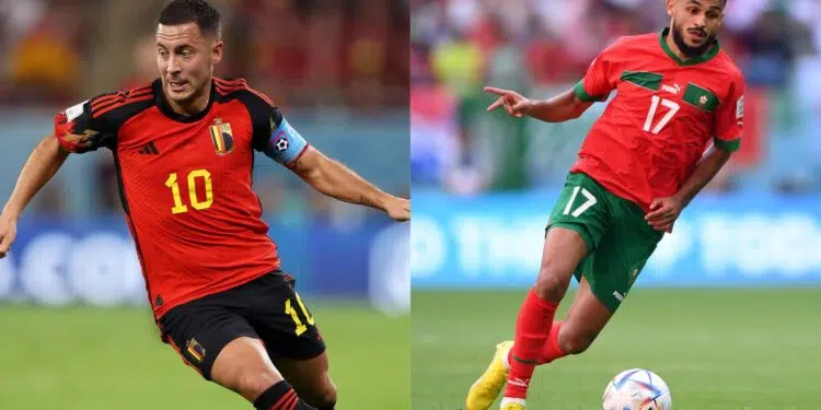 Bélgica x Marrocos é um dos confrontos da Copa do Mundo 2022 (Crédito: Getty Images)