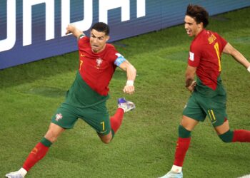 Com recorde de CR7, Portugal vence na estreia da Copa do Mundo (Crédito: Getty Images)
