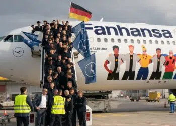 Delegação da Alemanha embarca para a Copa do Mundo (Crédito: Getty Images)