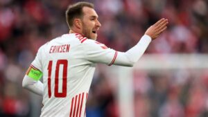 Eriksen é um dos principais nomes e um dos que mais chamam atenção para o jogo entre Dinamarca x Tunísa (Crédito: GettyImages)