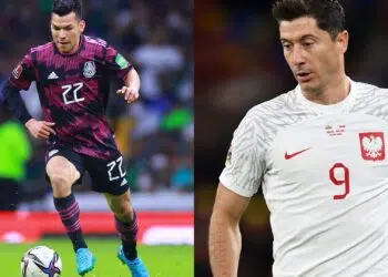 México x Polônia se enfrentam na Copa do Mundo 2022, no Catar (Crédito: Getty Images)
