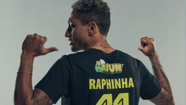 Raphinha é um dos selecionados por Tite para a busca do hexa (Crédito: Divulgação/AFUN)