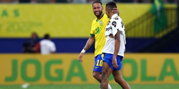 Craque da Seleção Brasileira revelou conselho de Neymar antes de estreia (Crédito: GettyImages)
