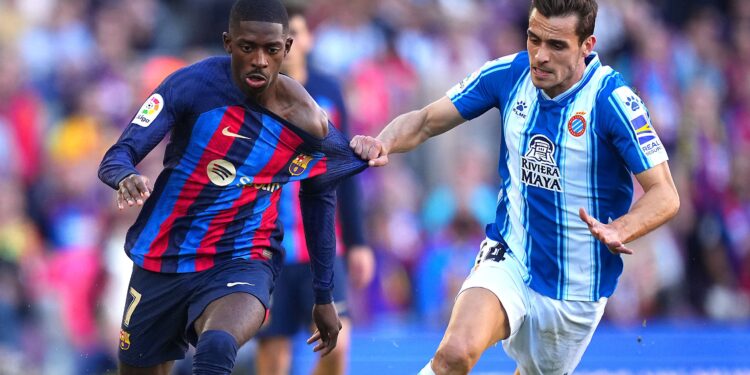 Barcelona e Espanyol ficam só no empate (Crédito: Getty Images)