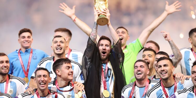 Argentina: nova camisa com três estrelas esgota em poucas horas (Crédito: GettyImages)