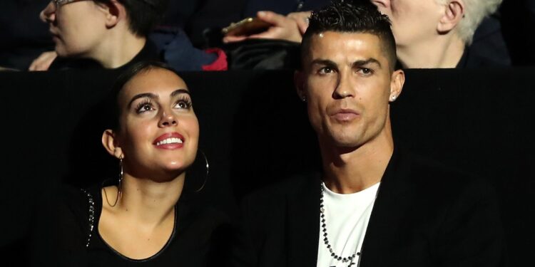 Cristiano Ronaldo e sua noiva, Georgina Rodríguez (Crédito: Getty Images)