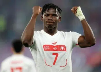 Embolo, que defende a Suíça na Copa do Mundo 2022 (Crédito: Getty Images)