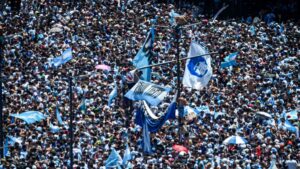 Festa argentina tomou índices impressionantes nesta terça-feira (Crédito: Getty Images)