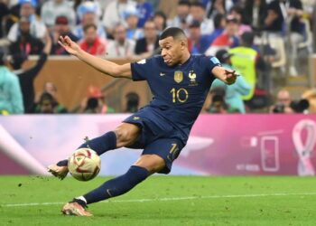 Mbappé deixou tudo igual na partida entre França e Argentina na Copa do Mundo (Crédito: GettyImages)