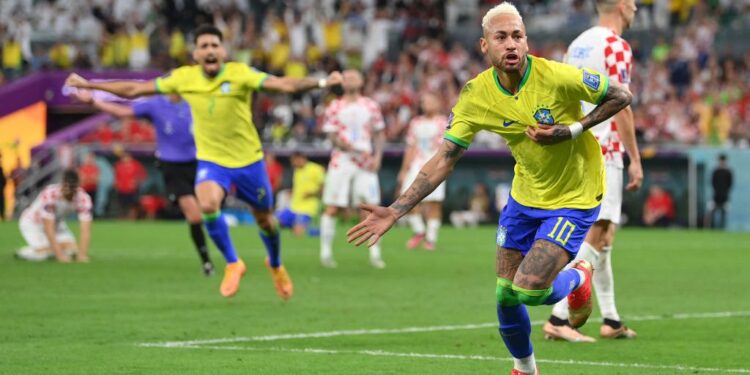 Neymar atingiu marca que era de Pelé na Seleção Brasileira (Crédito: GettyImages)