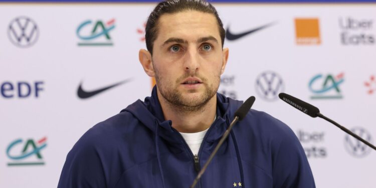 Rabiot, meia da França na Copa do Mundo 2022 (Crédito: Getty Images)