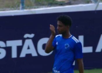 Cruzeiro venceu o Comercial-MS na Copinha (Crédito: Reprodução SporTV)